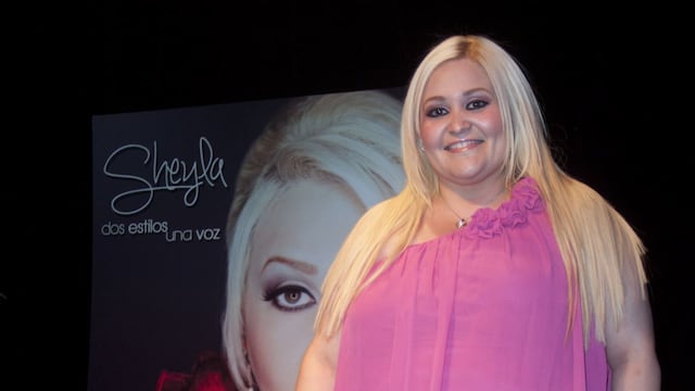 Sheyla Tadeo, cantante y actriz.