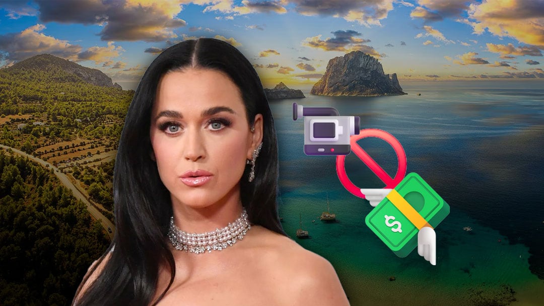 La multa que pagó Katy Perry por grabar un video prohibido en Ibiza supera los 100 mil pesos