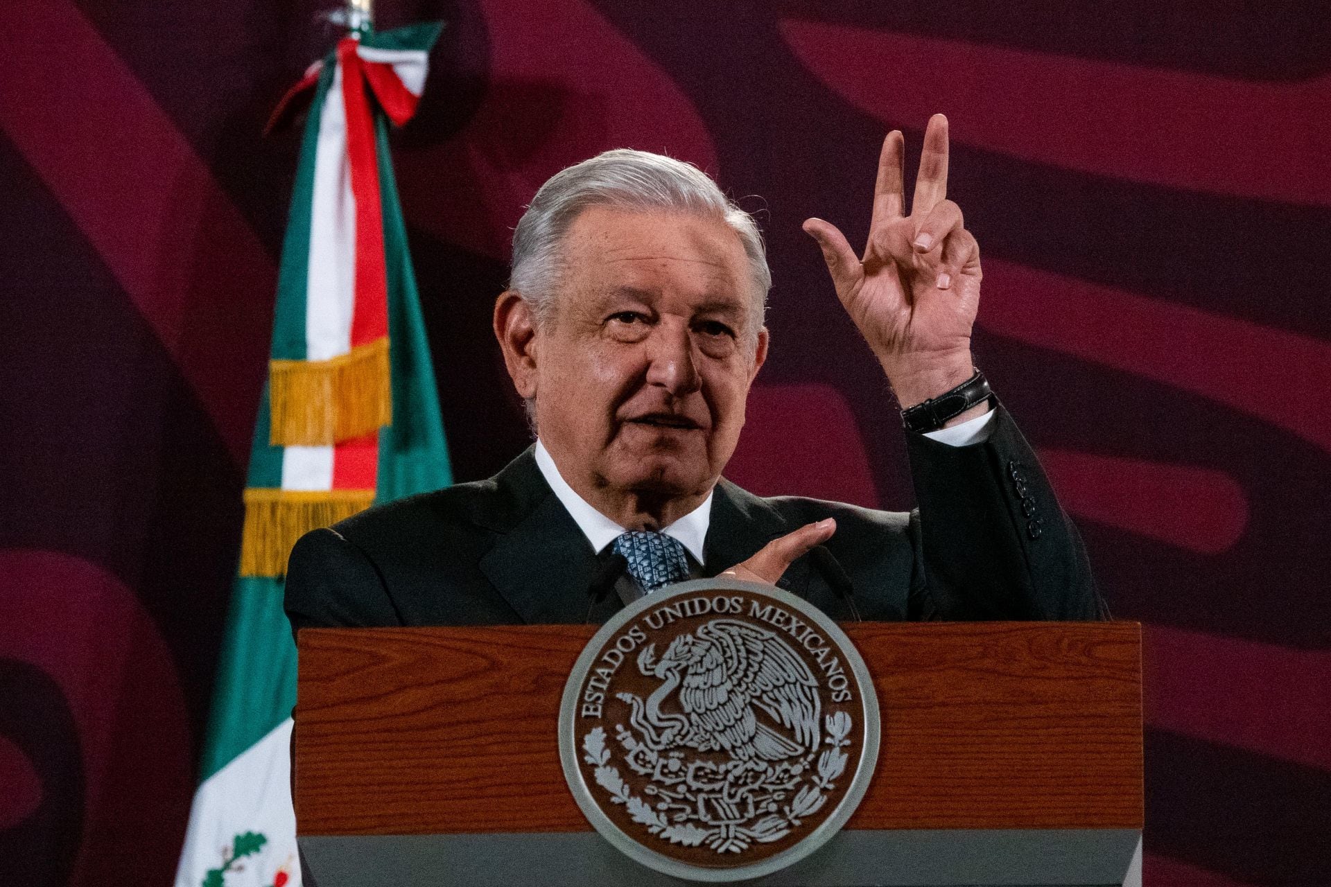 Andrés Manuel López Obrador, presidente de México
