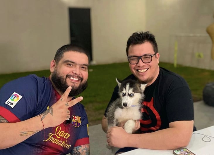 Iván "La Mole" y Franco Escamilla