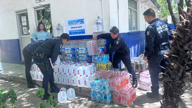Policías en Sinaloa participan en el Aquatón/Foto: @SSPyTM_Culiacan