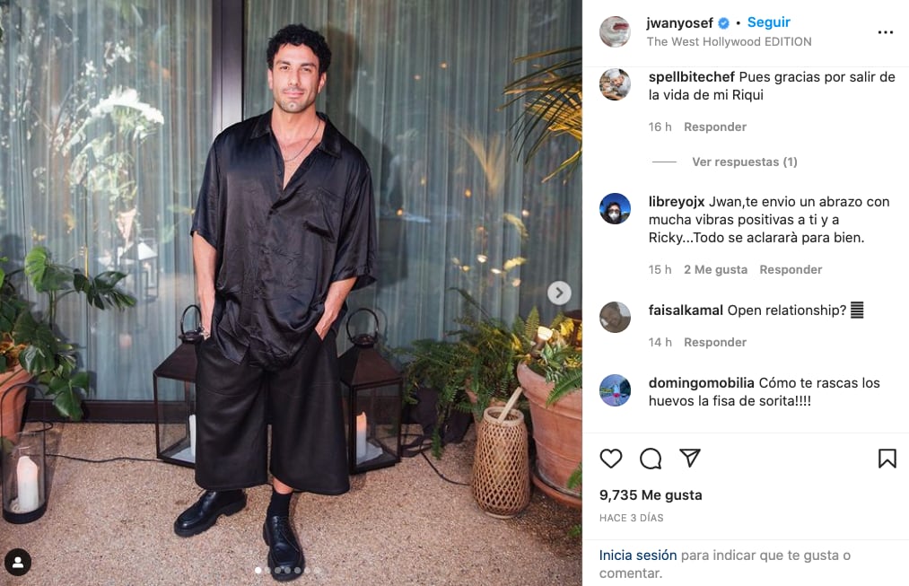 Acosan a Jwan Yosef tras polémica de Ricky Martin