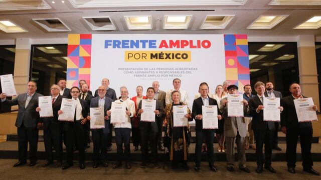 Aspirantes de Va por México no están obligados a presentar licencia según Frente Amplio por México