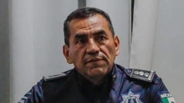 Coronel José Manuel Jiménez, jefe de escoltas de Carlos Manzo.