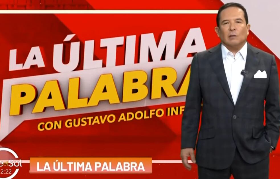Gustavo Adolfo Infante, segmento en Sale el Sol.
