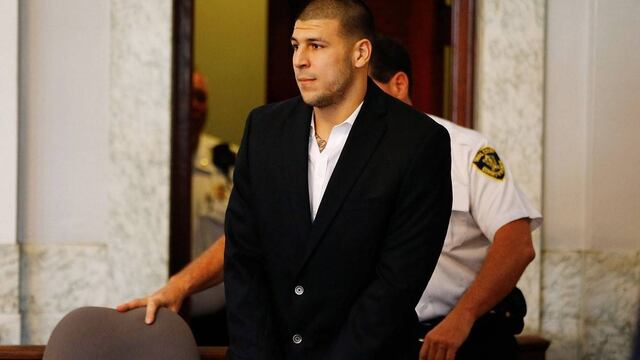 Hernández durante su proceso jurídico.