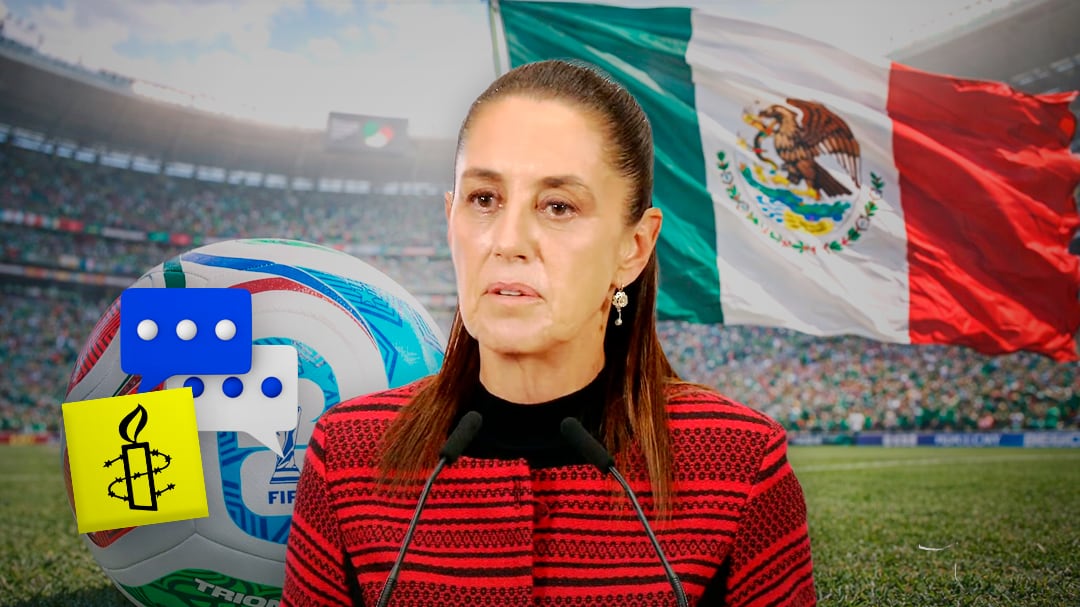 Sheinbaum confía en el Mundial 2026 pese a alerta de Amnistía Internacional por riesgos a aficionados