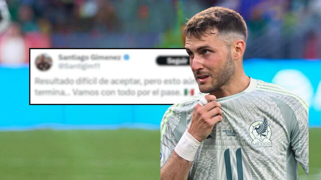 Mensaje de Santiago Giménez