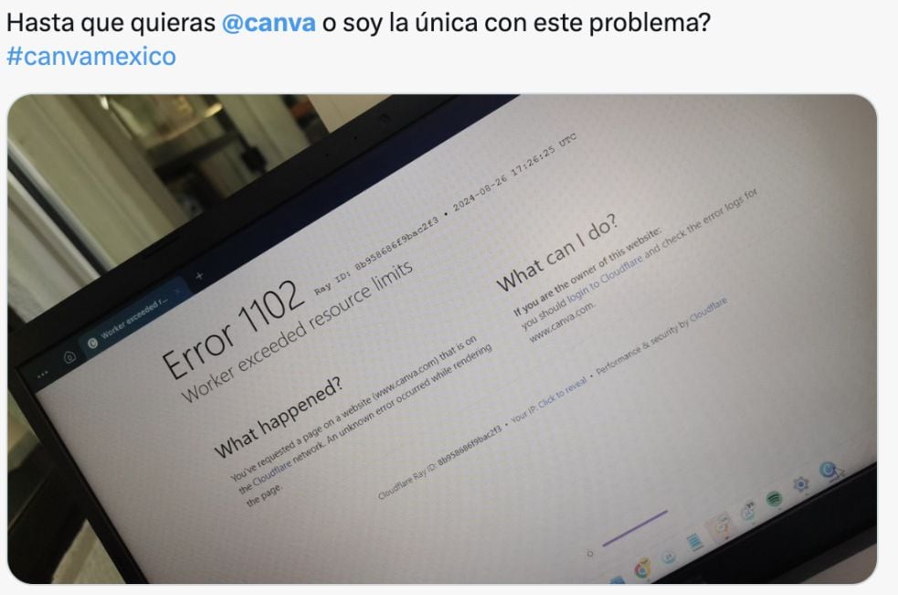 Caída de Canva