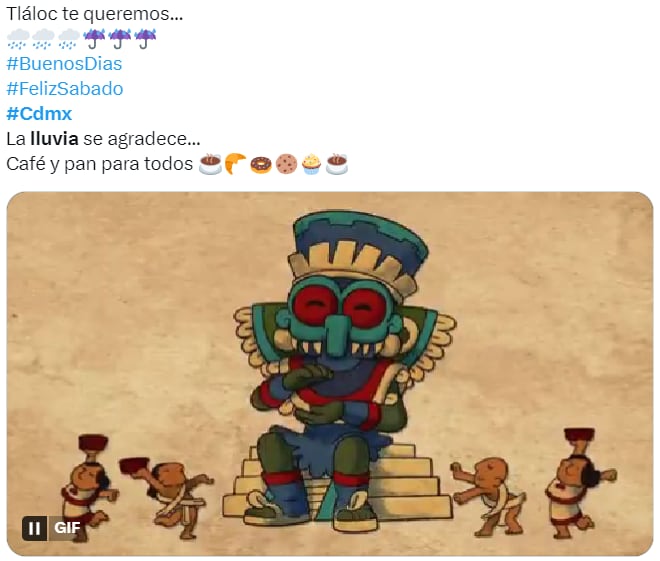 Memes por lluvia en CDMX y Edomex