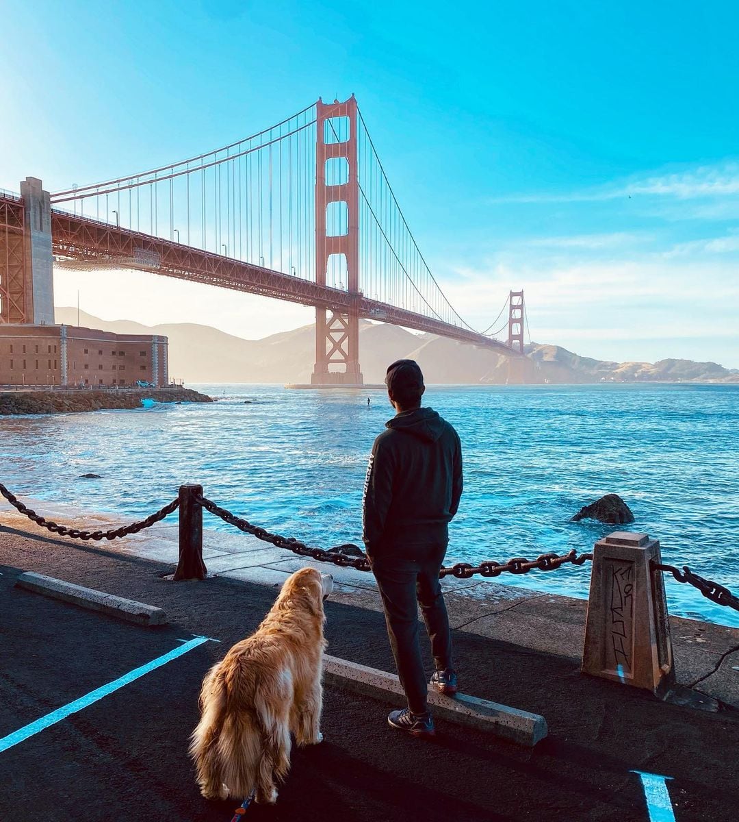 Jesse Koz y su perrito Shurastey