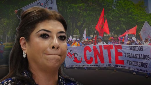 Clara Brugada interviene directamente en conflicto con la CNTE