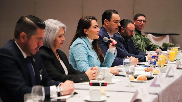 Tere Jiménez presentó resultados del “Blindaje Aguascalientes”