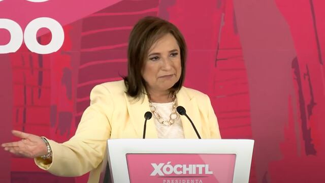 Xóchitl Gálvez en su mañanera de la verdad