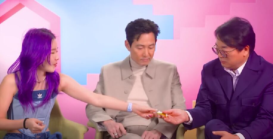 Chingu Amiga le regaló dulces mexicanos a los protagonistas de El Juego del Calamar