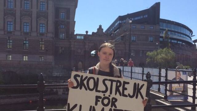 “Tengan miedo”, les decía, “no queremos que hablen, sino que actúen”... “Escuchen y hagan caso a los científicos”...