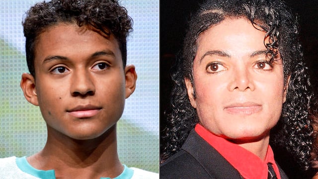 Jaafar Jackson y Michel Jackson