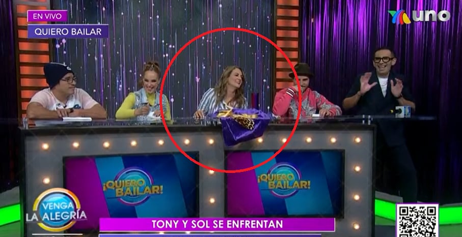 Flor Rubio y su emoción en ¡Quiero Bailar