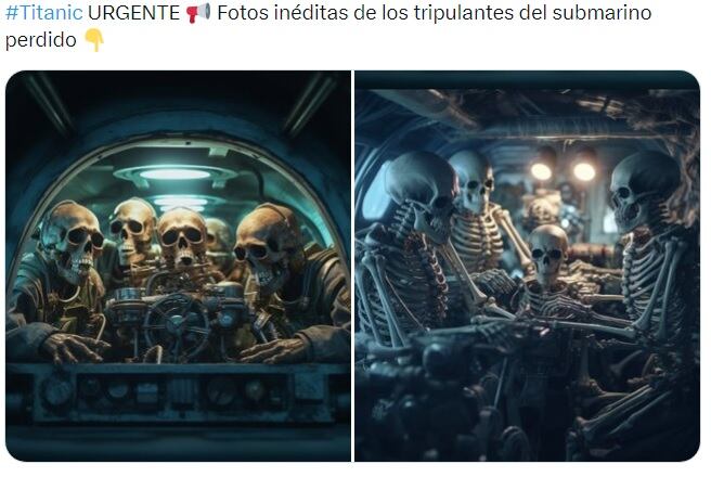 Memes de los Tripulantes del submarino turístico del Titanic