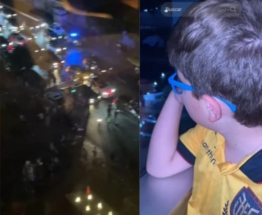 Niño ecuatoriano se queja de festejos afuera de hotel previo al juego México vs Ecuador