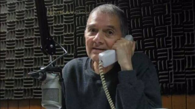 Actualmente se desempeñaba como locutor de "La era del Dinosaurio"