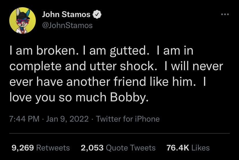 John Stamos sobre Bob Saget