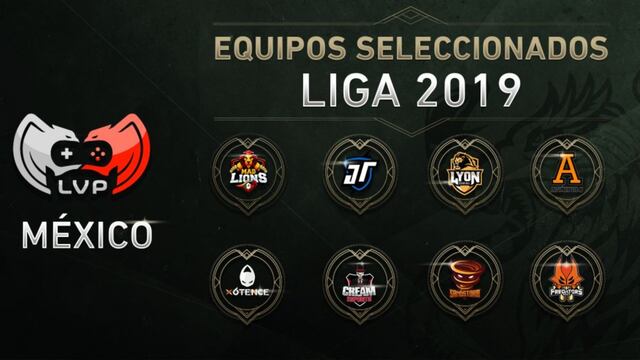 Equipos Liga Nacional Profesional de LoL