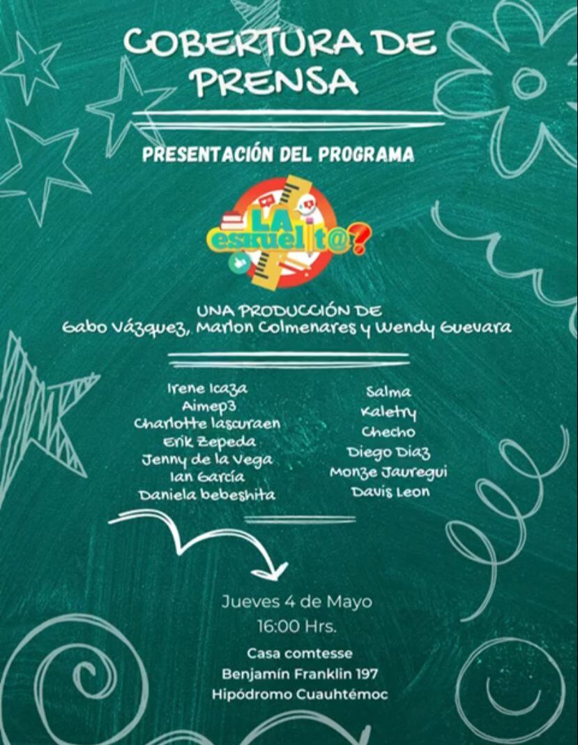 Proyecto de Wendy Guevara donde estaría Kevin Kaletry.