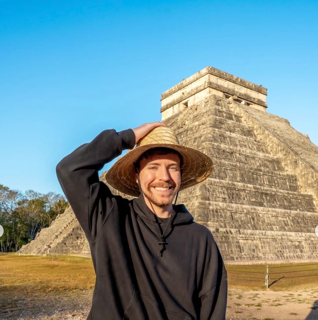 Mr. Beast en Chichén Itzá