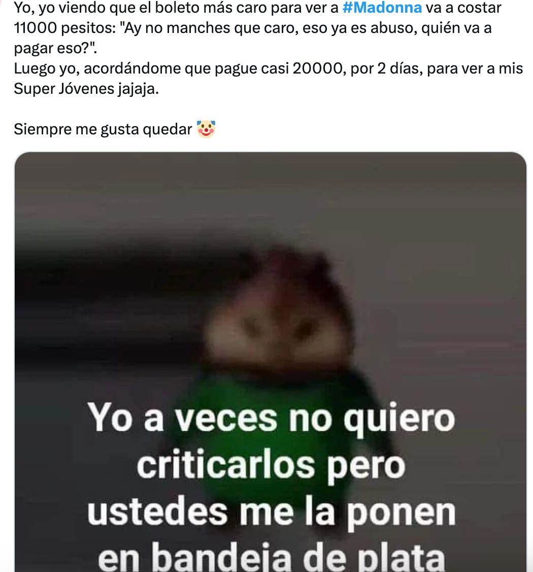 Memes inundan las redes tras el anuncio del concierto de Madonna en México