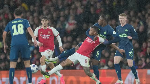 Arsenal vs PSV Eindhoven