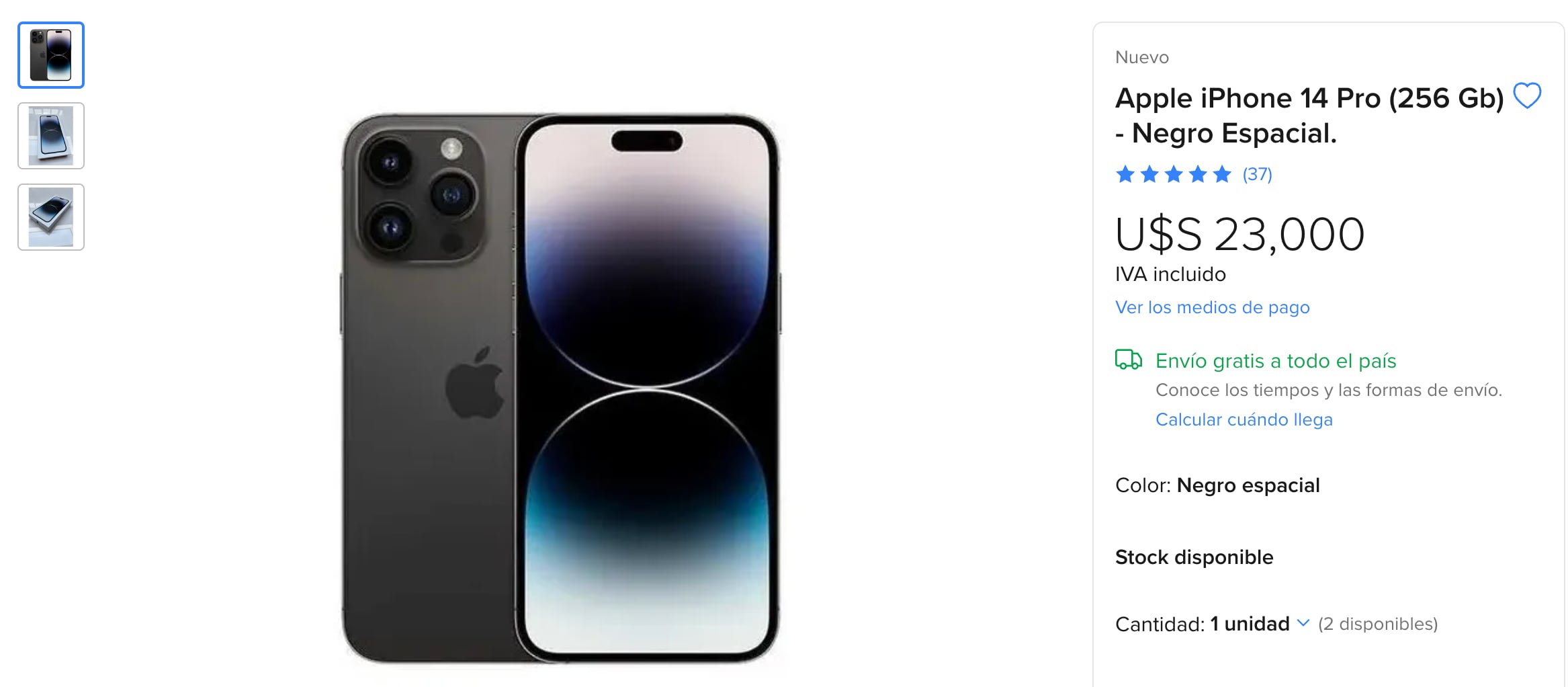 Oferta iPhone 14 Pro