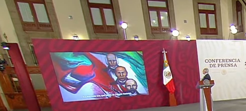Vídeo de conmemoración a Benito Juárez