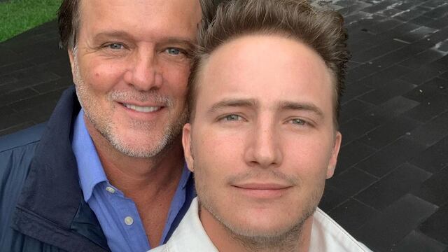 René Strickler y su hijo Yannick