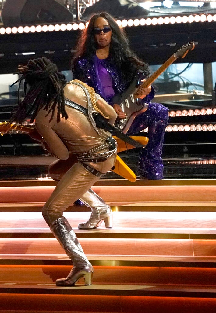 Lenny Kravitz en los premios Grammy 2022