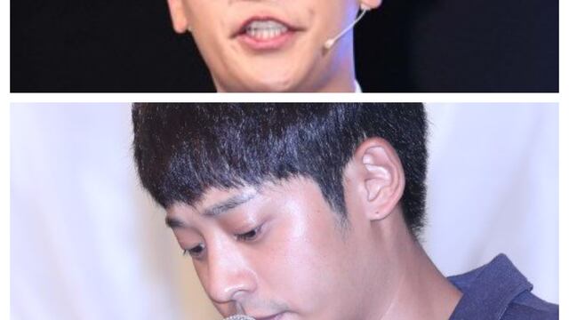 Lee Seung-hyn (arriba) y Jung Joon-young (abajo)