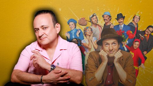 Lalo España no se pierde ni un capítulo de Chespirito: Sin querer queriendo, aunque le ganaron el papel