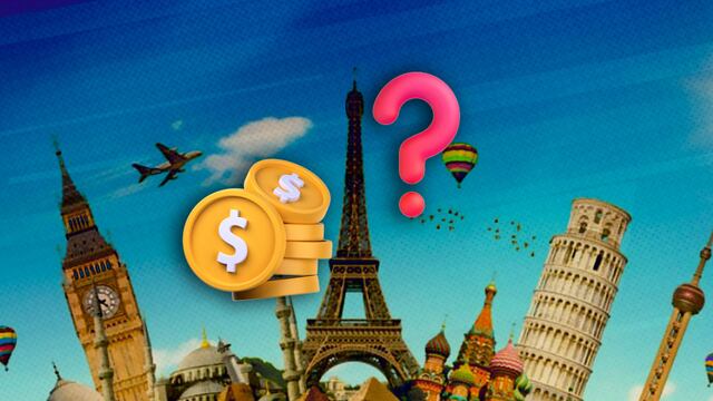 ¿Cuánto cuesta ir de vacaciones a Europa?
