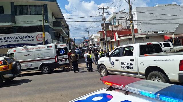 Atacan a agentes de la fiscalía de Michoacán en Uruapan