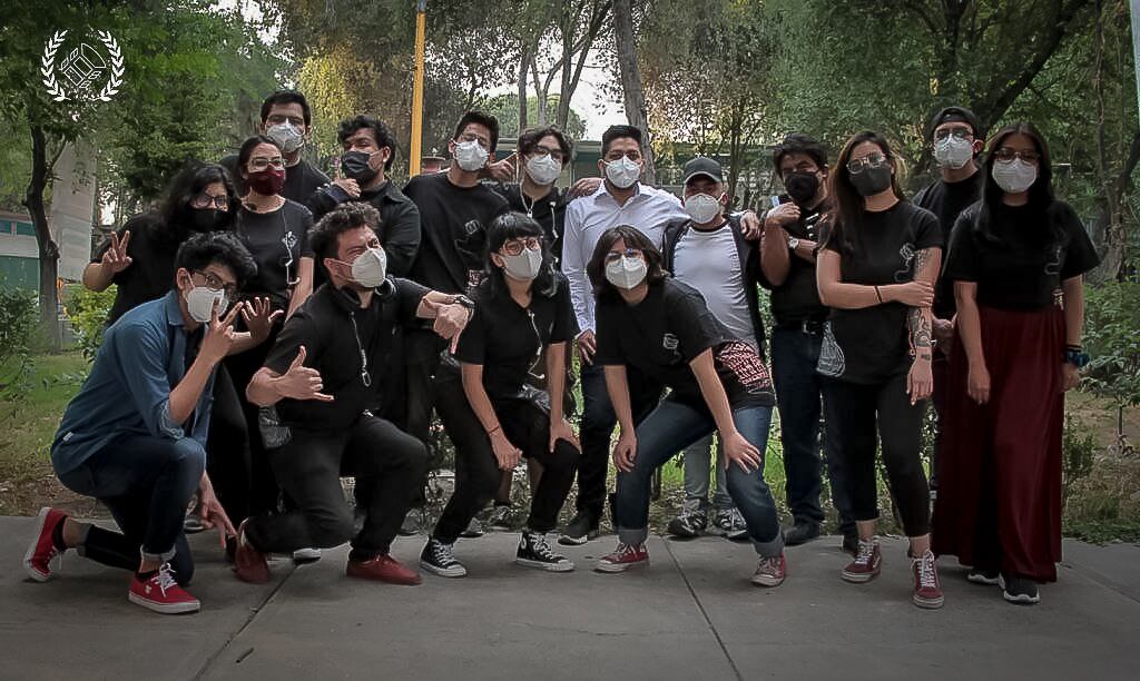 Equipo del Festival Internacional de Cine del CCH de la UNAM