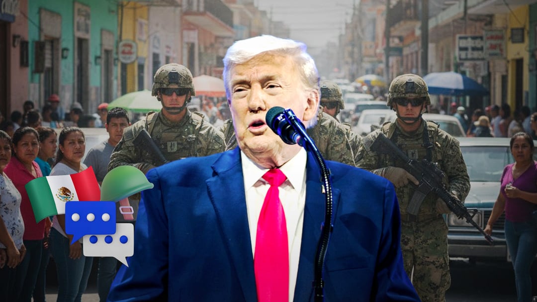 Trump envía mensaje de calma al hablar de ataques terrestres en México