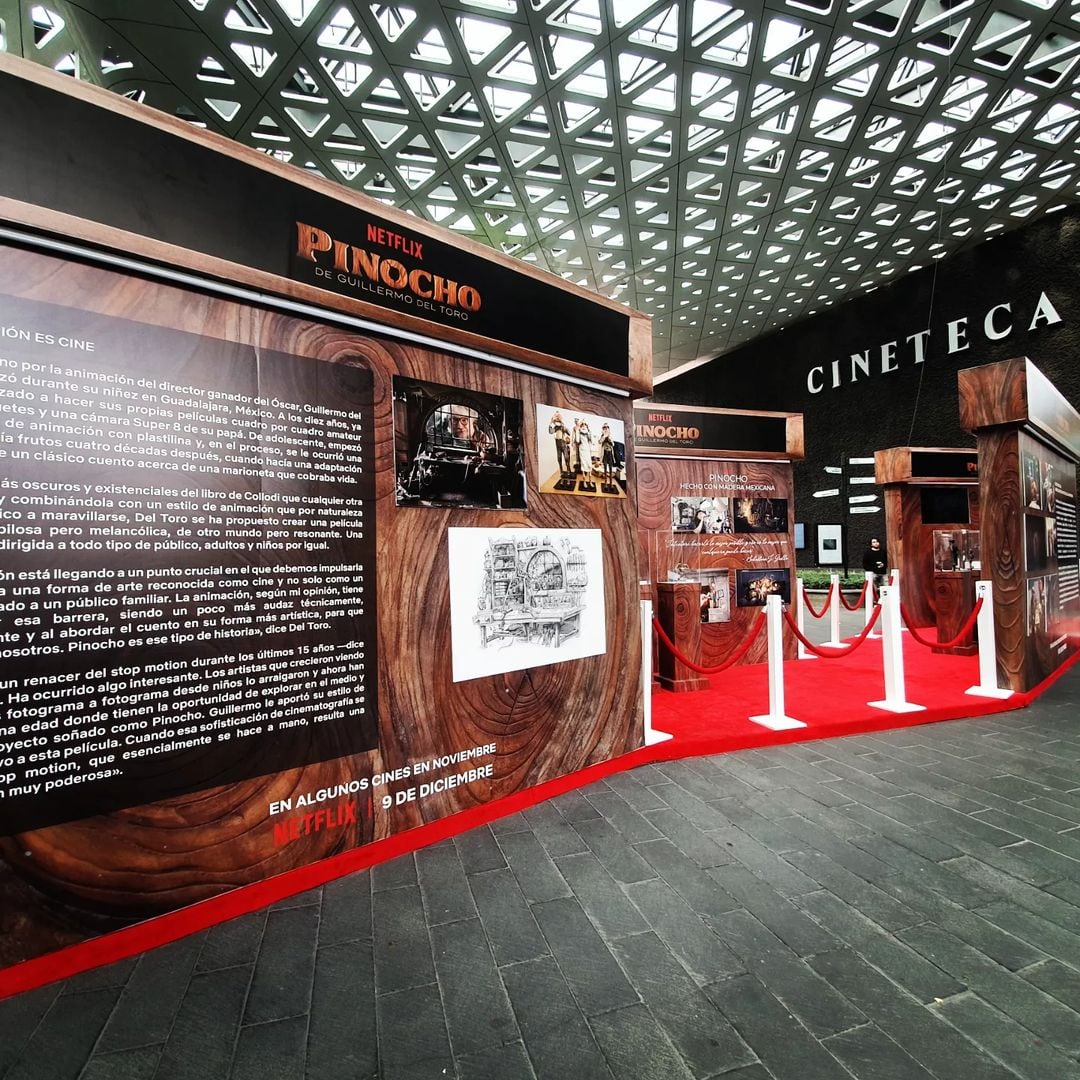 Exposición Pinocchio de Guillermo del Toro en la Cineteca Nacional