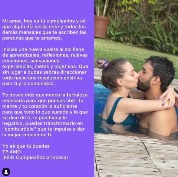 Gerardo González felicita a YosStop por su cumpleaños