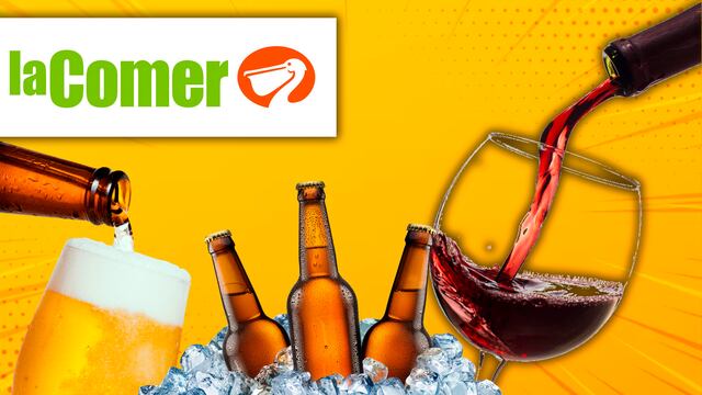 La Comer 3x2 vinos y licores