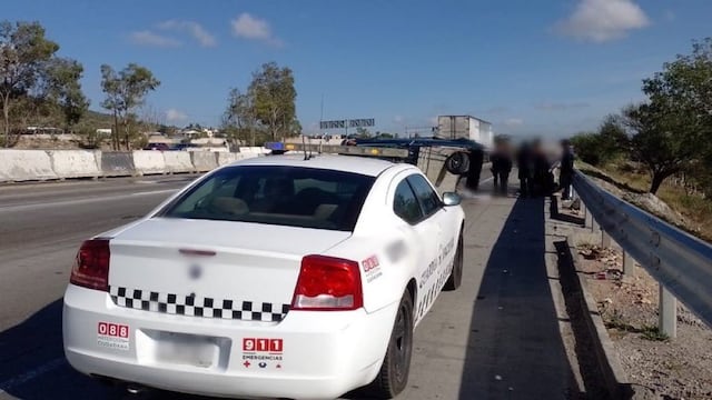 Accidente en autopista México-Querétaro causa fila de 3 kilómetros