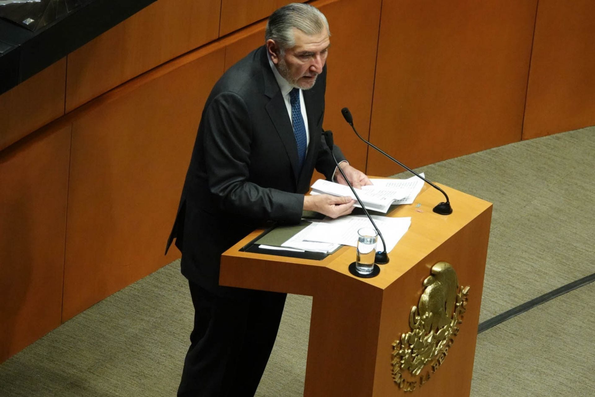 Adán Augusto López, senador por Morena