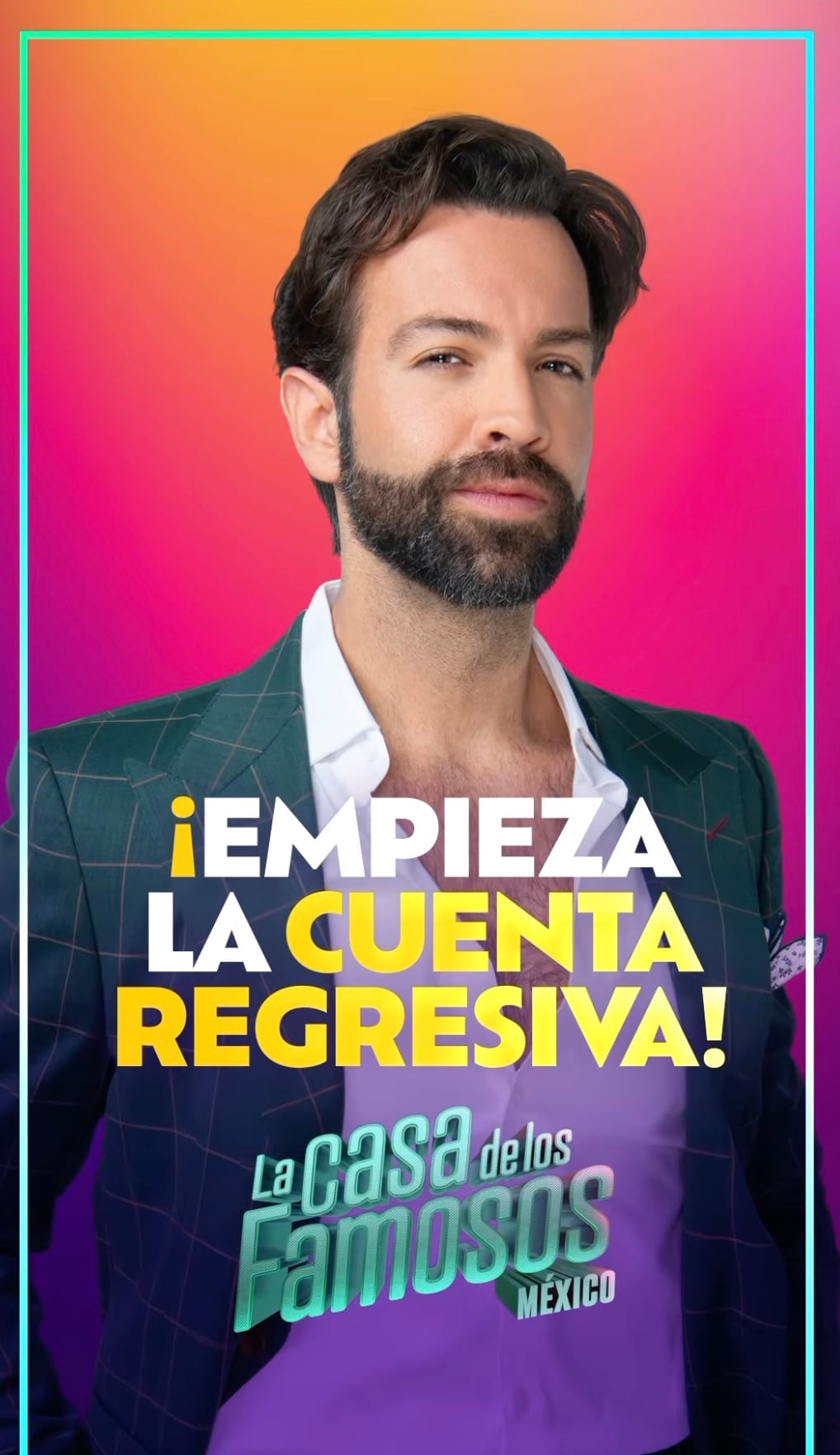 Diego de Erice conductor de La Casa de los Famosos México 2025