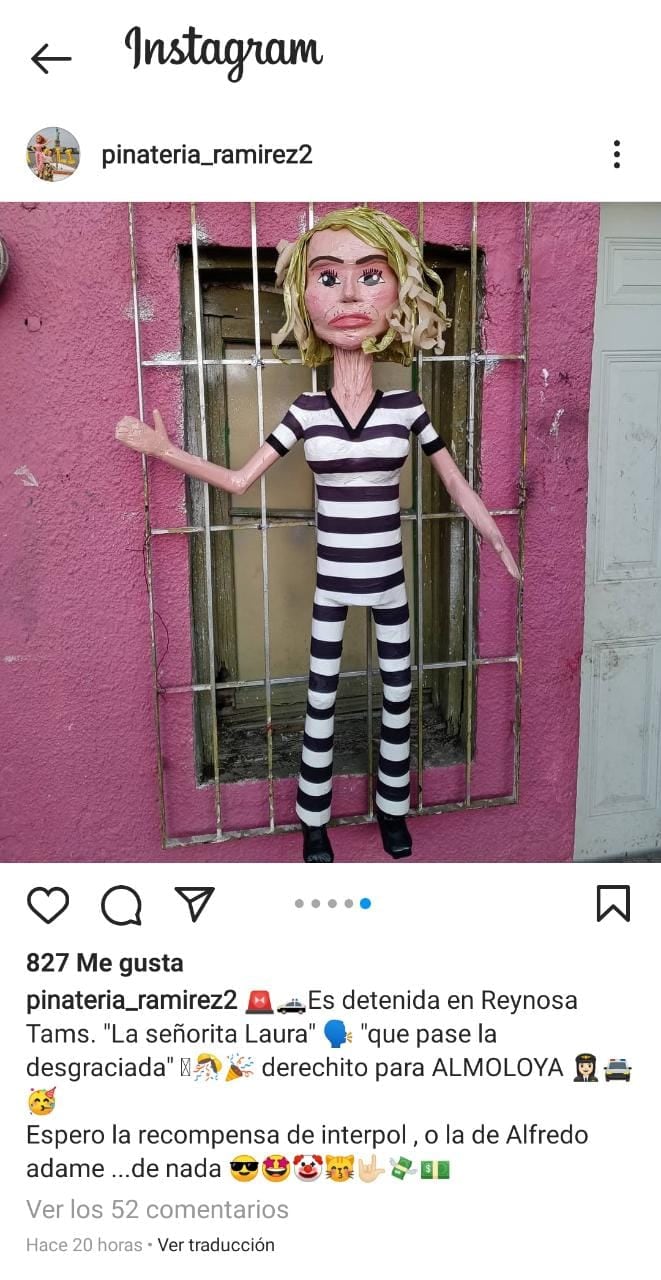 Publicación de Instagram
