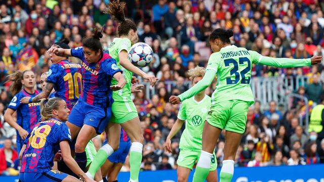 Barcelona femenil (AP Photo/Joan Monfort)