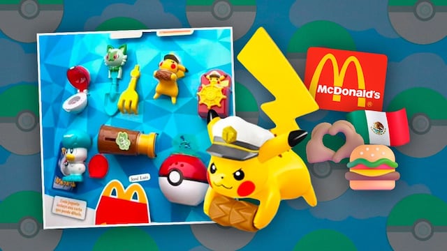 Pokémon en Cajita Feliz 2025 de McDonald's